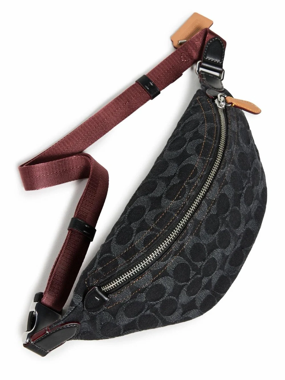 ‼️Coach Charter Belt Bag 7 In Signature Denim
